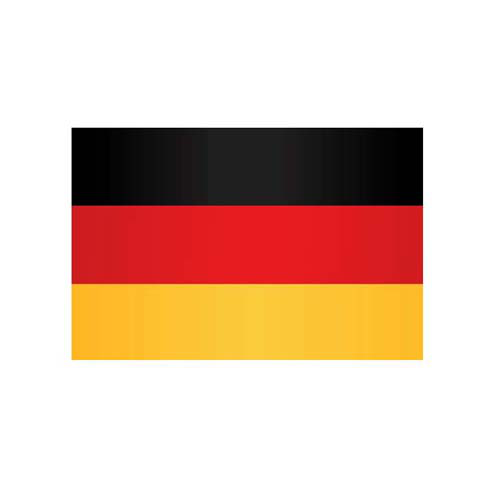 Technische Ansicht: Länderflagge Deutschland (ohne Wappen)