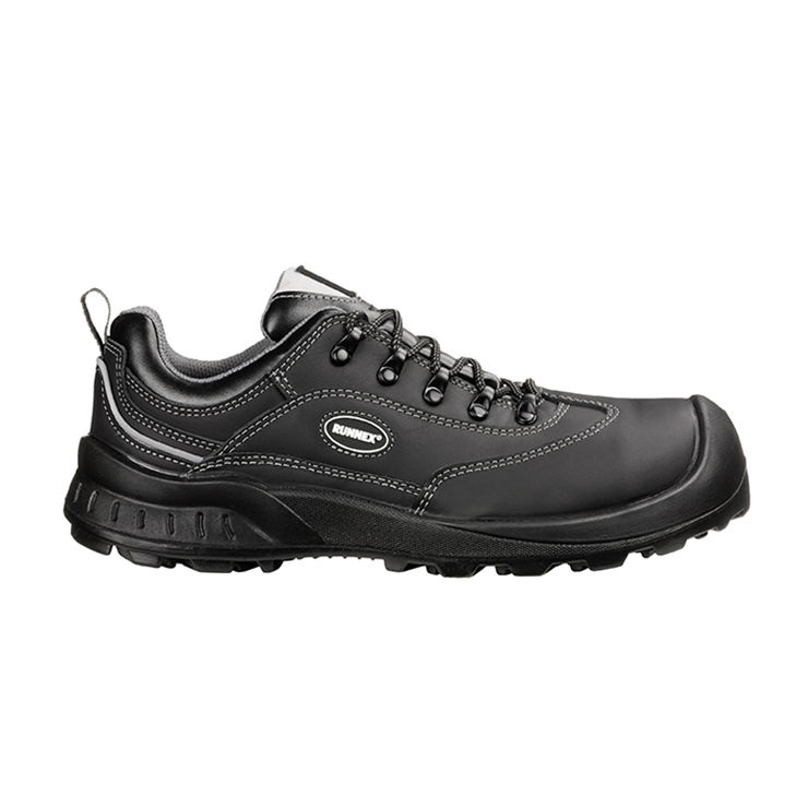 RUNNEX® S3-Sicherheitshalbschuhe TeamStar, 48, schwarz