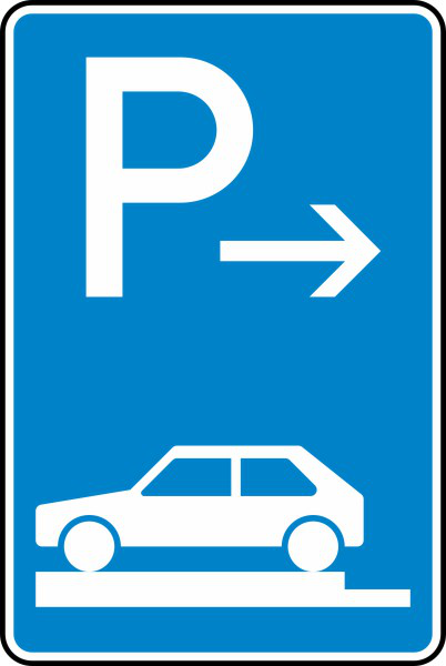 Parken auf Gehwegen ganz quer zur Fahrtr. links (Anfang) Nr. 315-81