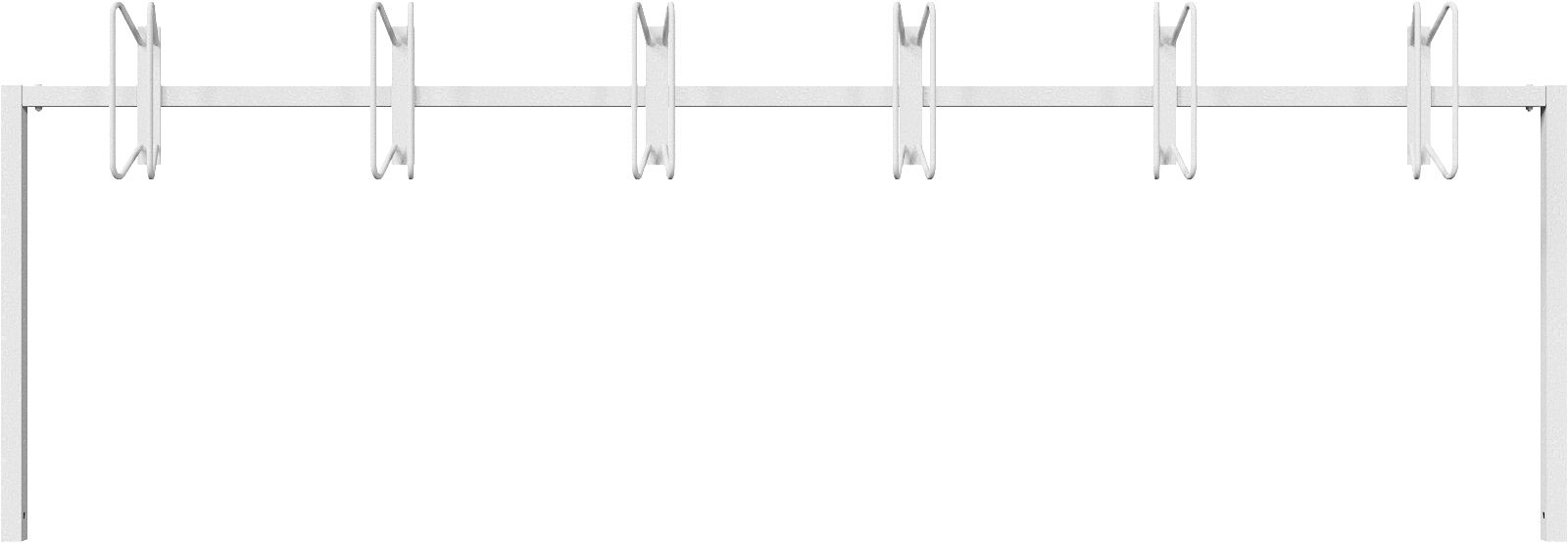 Modellbeispiel: Fahrradständer/Reihenparker -Nordstrand- (Art. 421.02)