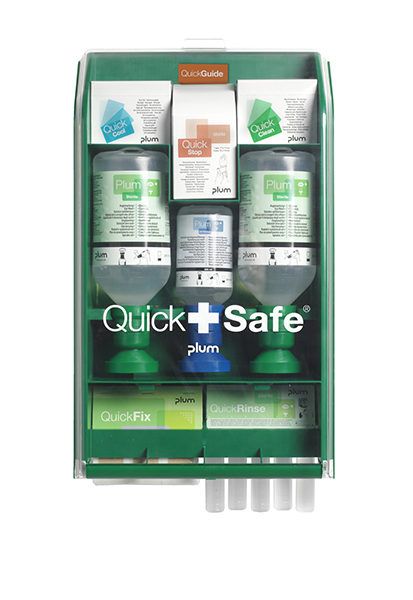 Modellbeispiel: Erste-Hilfe-Wandbox -PLUM QuickSafe Complete- (Art. pc5174)