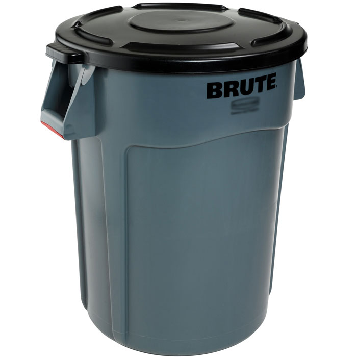 Anwendungsbeispiel: Ersatz-Deckel mit Abfallcontainer -BRUTE- Rubbermaid Container nicht im Lieferumfang (Art. 12564)