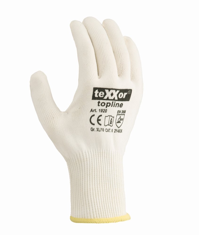 teXXor® topline Feinstrick-Handschuhe 'BAUMWOLLE/NYLON', 9 