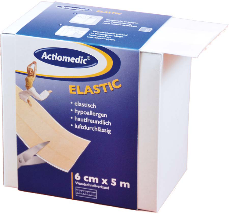 Modellbeispiel: Wundschnellverband Actiomedic® -Elastic- (Art. 25468)