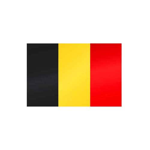 Technische Ansicht: Technische Ansicht: Länderflagge Belgien