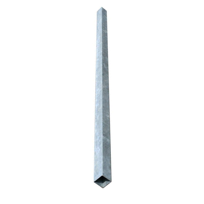 Modellbeispiel: Schaftrohr aus Stahl, Vierkantrohr 60 x 60 mm, verzinkt (Art. 40278)