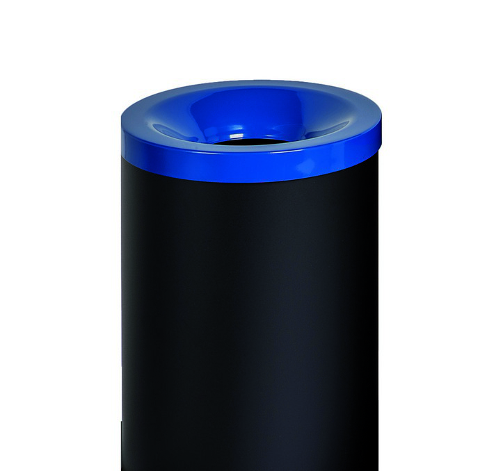 Detailansicht: Abfallbehälter -Pro 16-mit blauem Oberteil (Art. 35678-01)