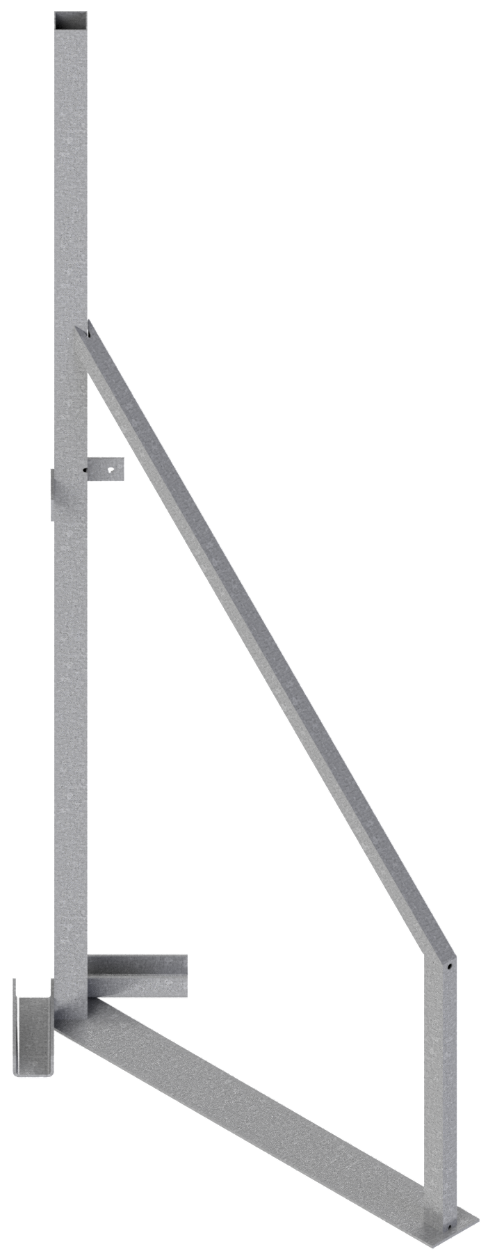Modellbeispiel: Eck-Ständer für Holzbauzaun  (Art. 3b160-e)