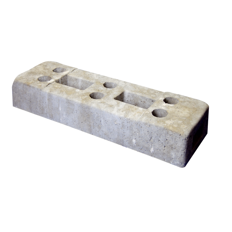 Modellbeispiel: Bauzaunfuß aus Beton (Art. 3f100)