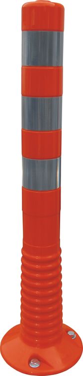 Modellbeispiel: Absperrpfosten -Elasto Orange-, überfahrbar, Art. 10061