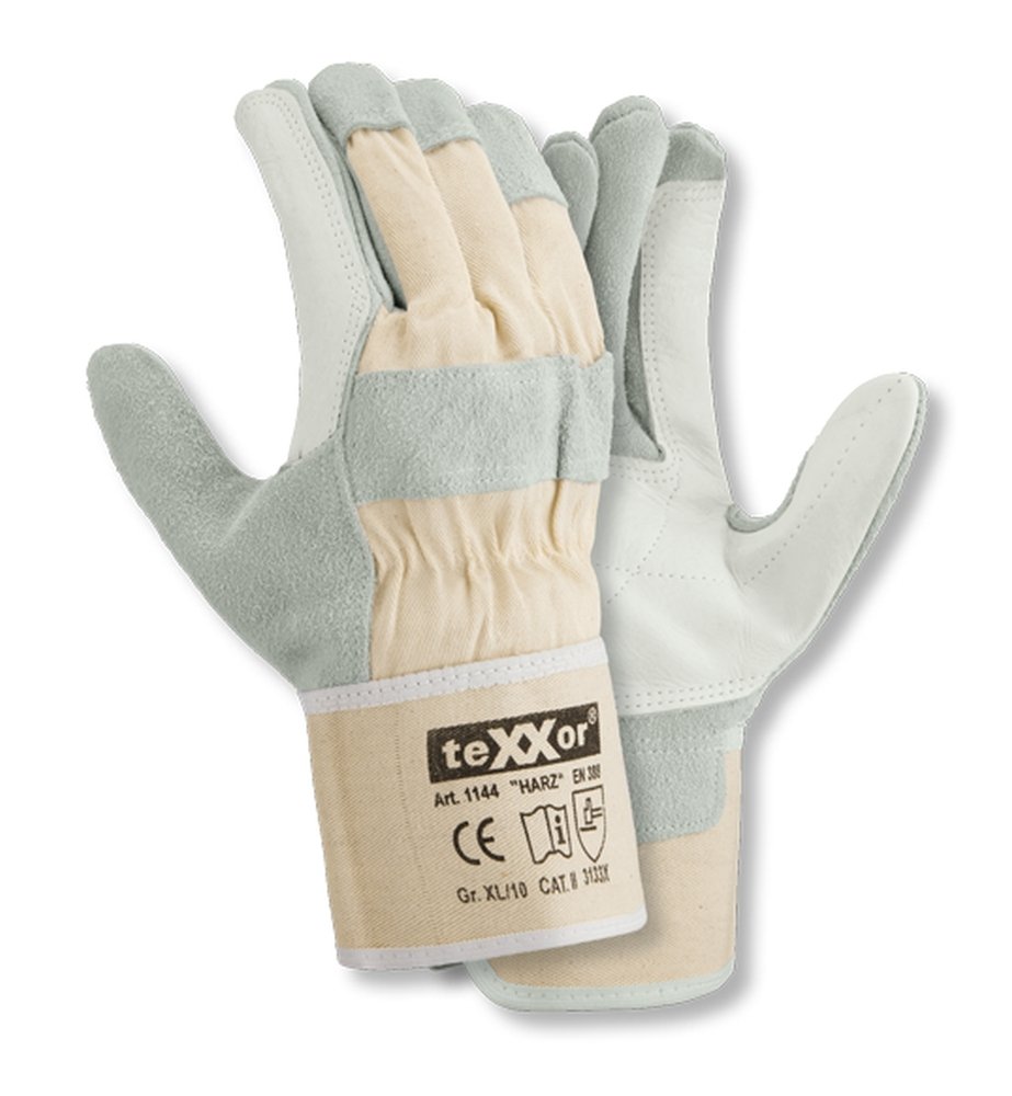 teXXor® Rindspaltleder-Handschuhe 'HARZ'
