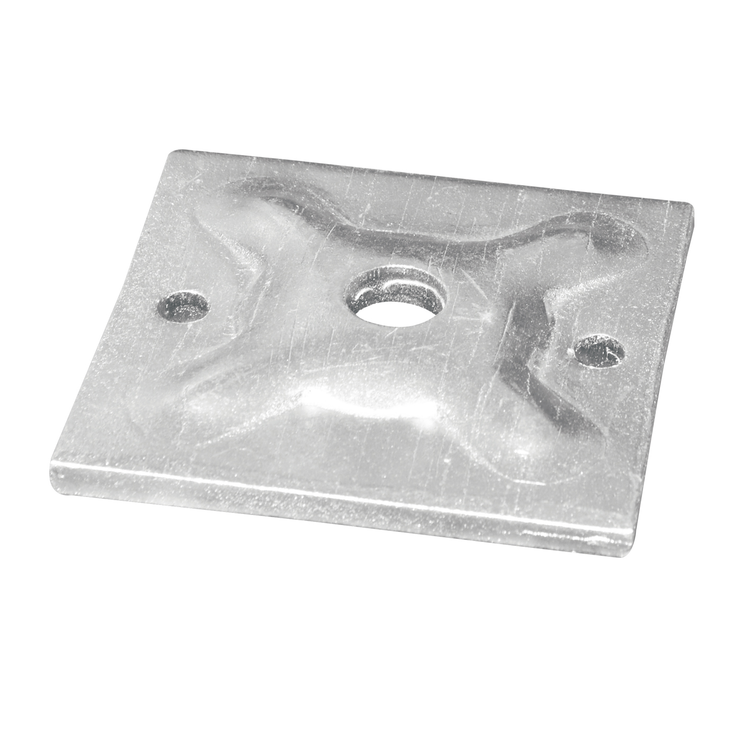 Modellbeispiel: Gegenplatte / Unterlagsplatte für Stahlgurte (Art. 113091)