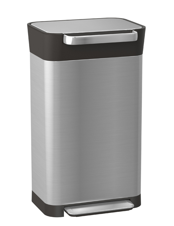 Modellbeispiel: Abfallbehälter -Intelligent Waste Titan-, 30 Liter mit Müllpresse (Art. 37801)