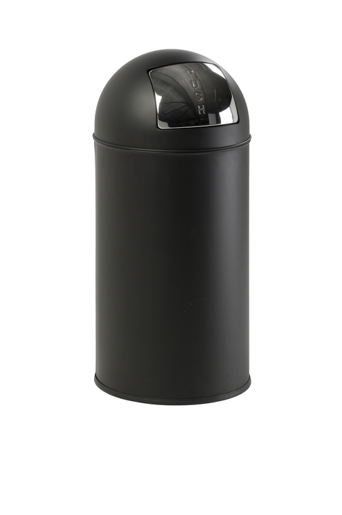 Modellbeispiel: Abfallbehälter -Push Bin- schwarz, matt Art. 16450