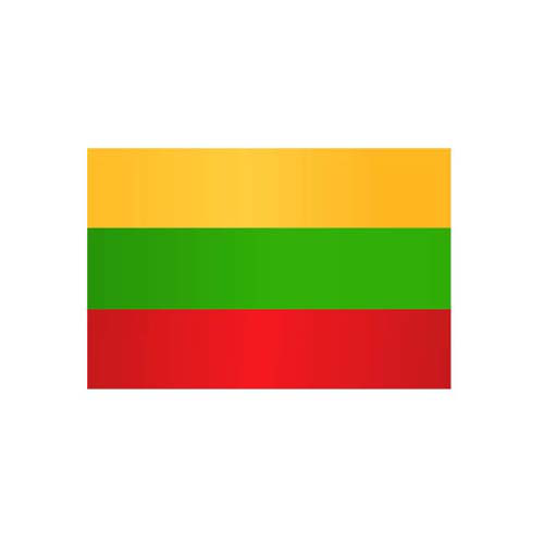 Technische Ansicht: Technische Ansicht: Länderflagge Litauen