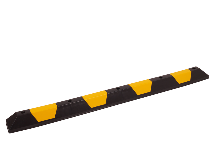 Modellbeispiel: Leitschwelle -Parkway Maxi-,  Länge 1790 mm, Höhe 100 mm,  schwarz/ gelb (Art. 36413)