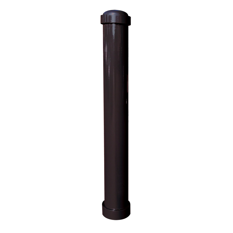 Modellbeispiel: Stilpoller Ø 108 mm, mit Halbkugelstahlkappe (Art. 4971b)