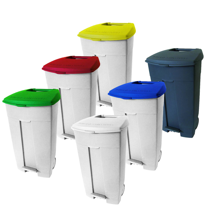 Modellbeispiel: Abfallbehälter -Pro 14- in verschiedenen Farben