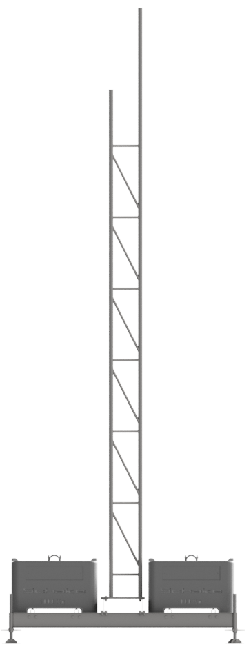 Modellbeispiel: Aufstellvorrichtungen mit Gitterrohrmast (Art. 35350-setm)