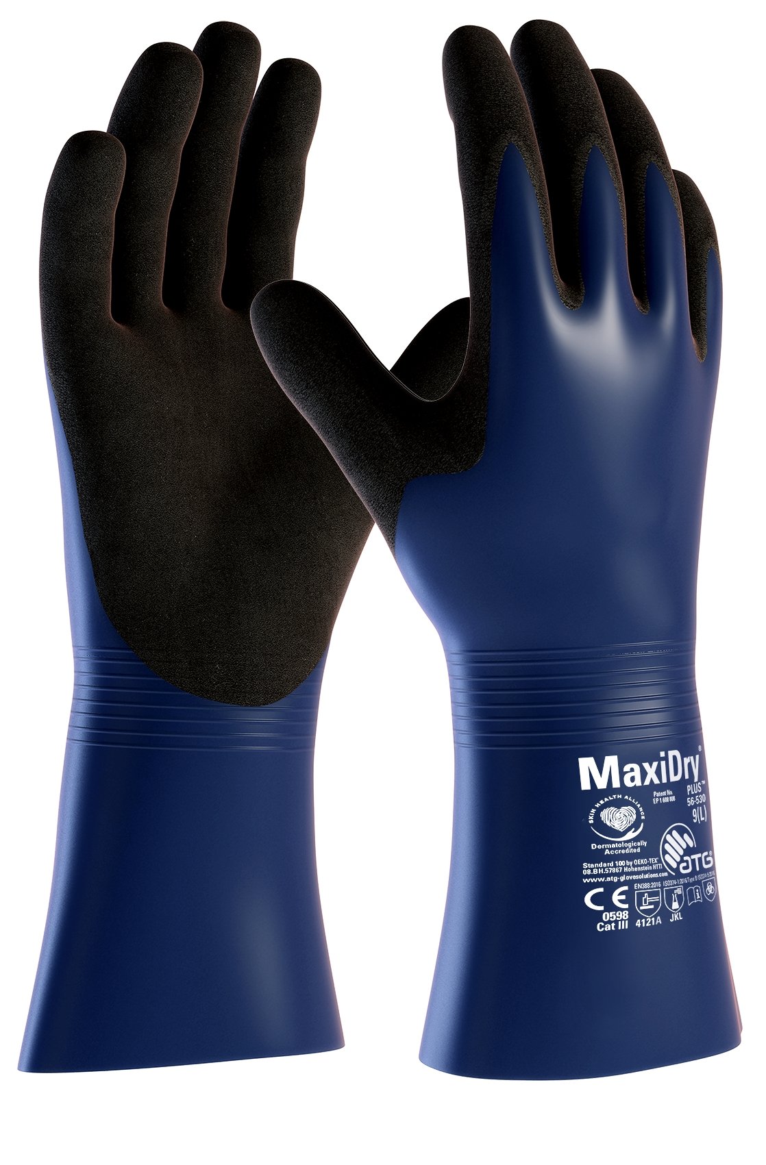 MaxiDry® Plus™ Chemikalienschutz-Handschuhe '(56-530)', 9 