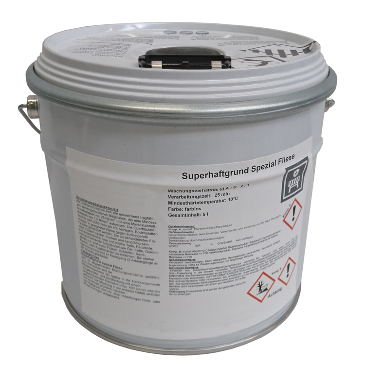 Haftgrund -Subfix extreme elasto-, 4 Liter, leicht elastisch, für Bodenbeschichtung auf Asphalt