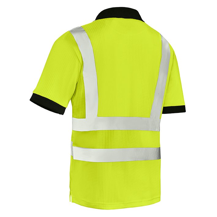 teXXor® Warnschutz Polo-Shirt SYLT, 3XL, leuchtgelb