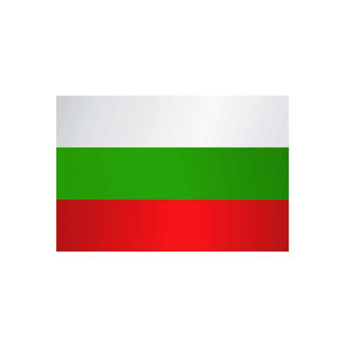 Technische Ansicht: Technische Ansicht: Länderflagge Bulgarien
