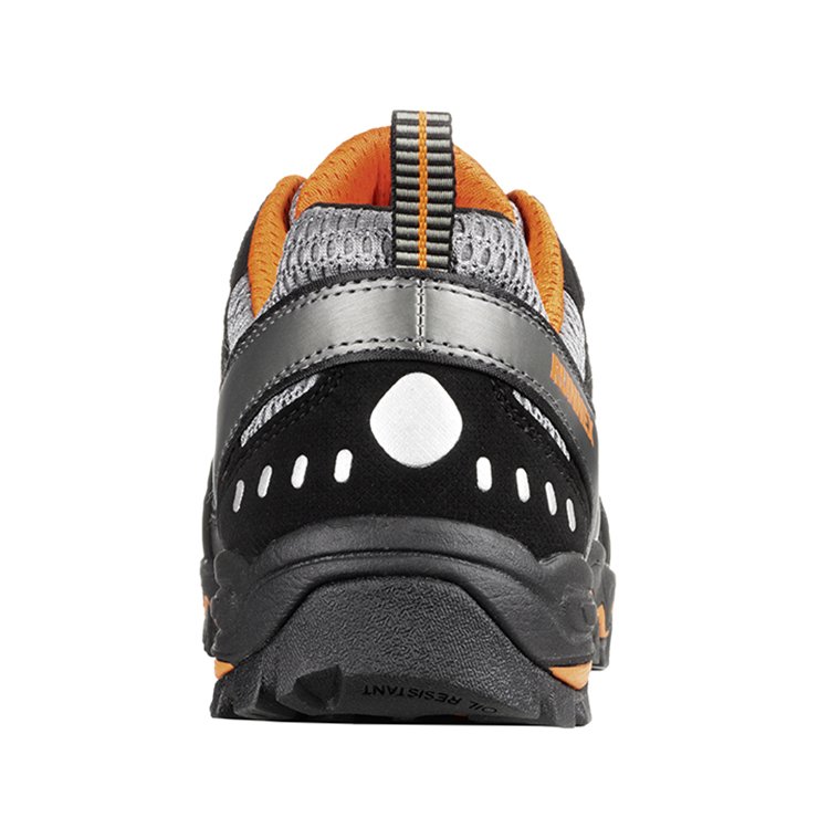 RUNNEX® S1-Sicherheitshalbschuhe LightStar, 40, schwarz/grau/orange