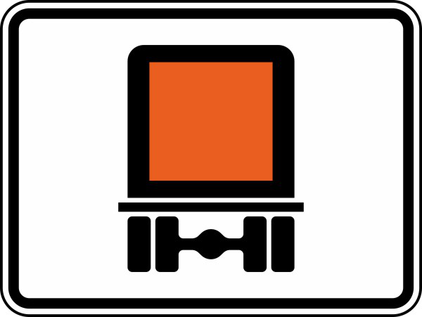 Streckenvebot für den Transport von gefährlichen Gütern auf Straßen Nr. 1052-30