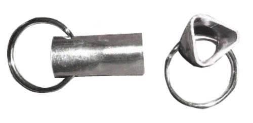 Ersatz-Schlüssel für Dreikantschloß DIN 3222 (M10)