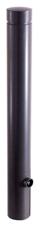 Modellbeispiel: Stilpoller aus Aluminium Ø 100 mm, herausnehmbar, mit Dreikant (Art. 40101fb)