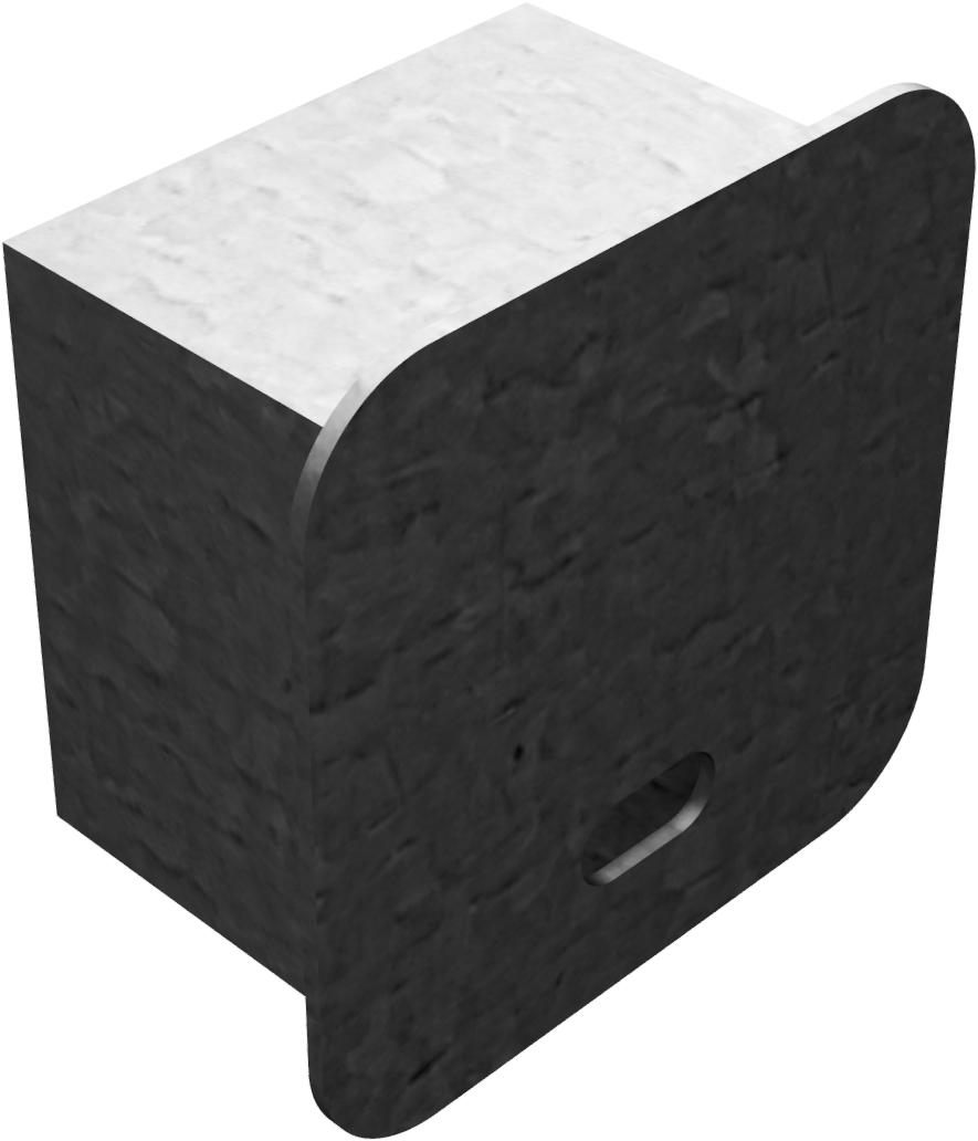 Modellbeispiel: Abdeckkappe ohne Verschluss, Vierkant (Art. 470.20)