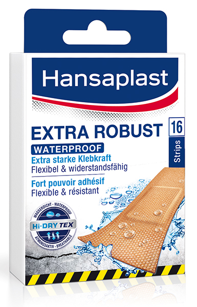 Modellbeispiel: Pflaster Hansaplast® EXTRA ROBUST Waterproof (Art. 29012)