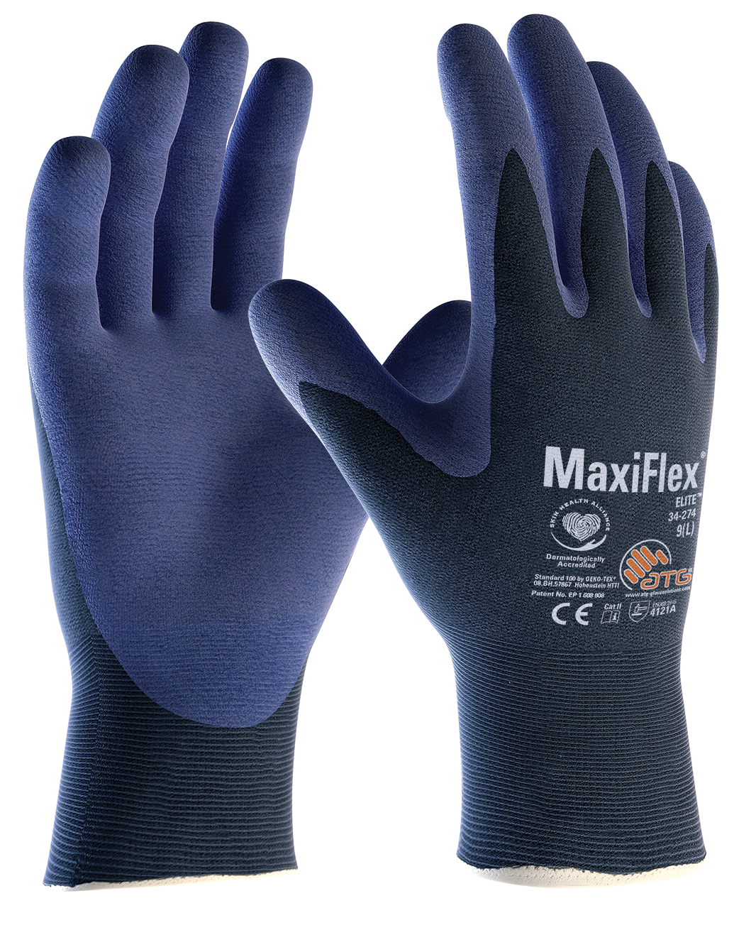 MaxiFlex® Elite™ Nylon-Strickhandschuhe '(34-274)', 12 